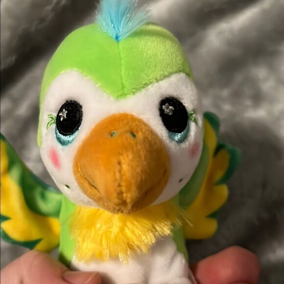 Disney Parks Wishables Enchanted Tiki Room Series Michael Green Bird Plush - Picture 3 of 7